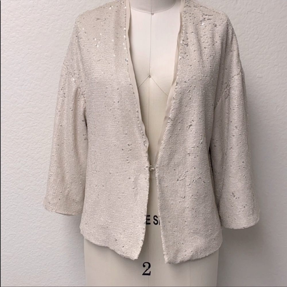 Zara Sequin Cardigan